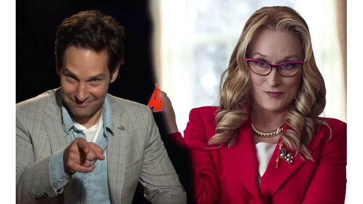 Paul Rudd y Meryl Streep.