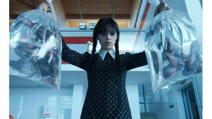 Jenna Ortega en Merlina