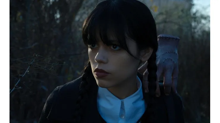 Jenna Ortega en Merlina