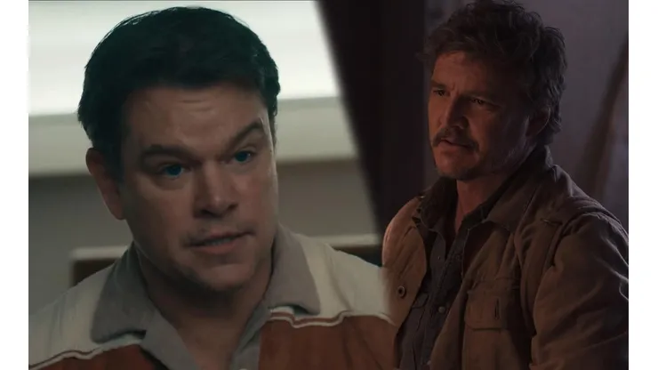 Matt Damon y Pedro Pascal.