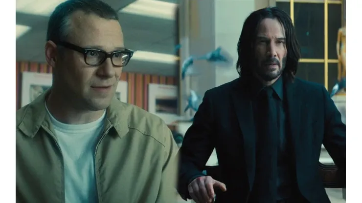 Seth Rogen y Keanu Reeves.