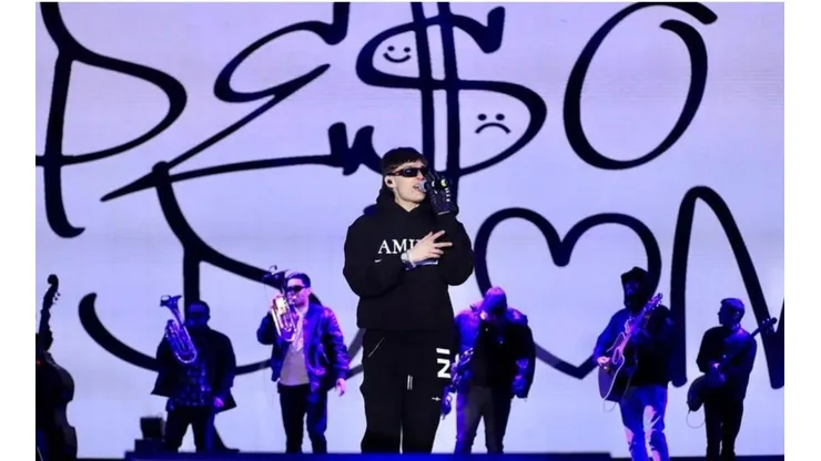 Peso Pluma es uno de los artistas más escuchados a nivel global