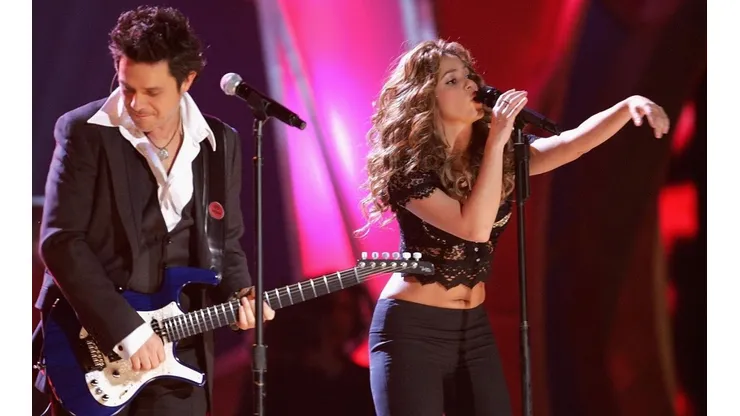 Shakira y Alejandro Sanz