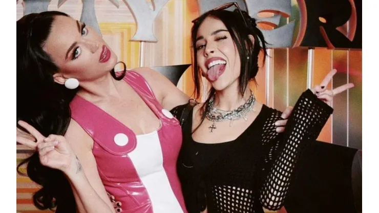 Danna Paola viajó para conocer a una de sus artistas favoritas