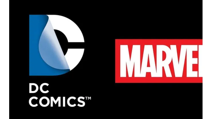 DC y Marvel logos