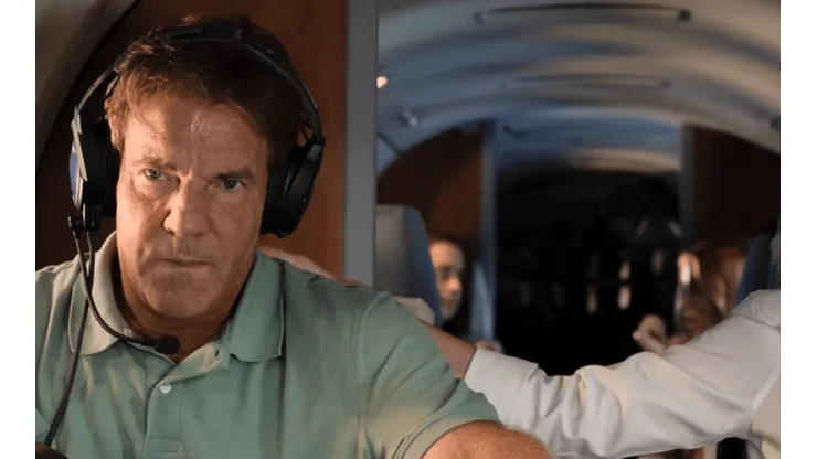 On a Wing and a Prayer está protagonizada por Dennis Quaid y Heather Graham