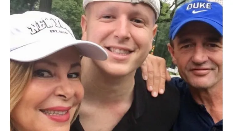 Ana Obregon, Aless Jr y Alessandro Lequio