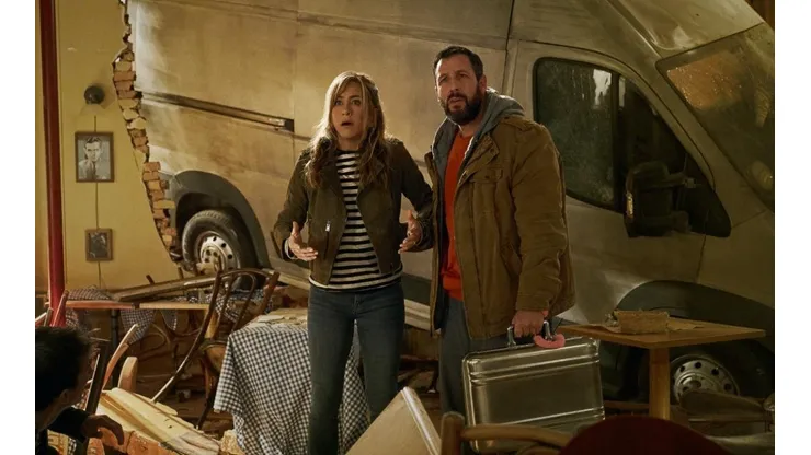 Jennifer Aniston y Adam Sandler