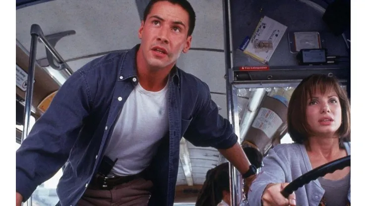Keanu Reeves y Sandra Bullock en Máxima Velocidad