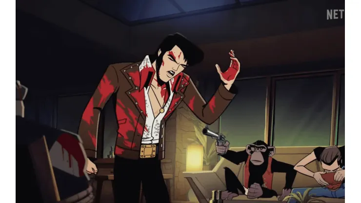 La serie reinventa a Elvis Presley como un agente que lucha contra los villanos