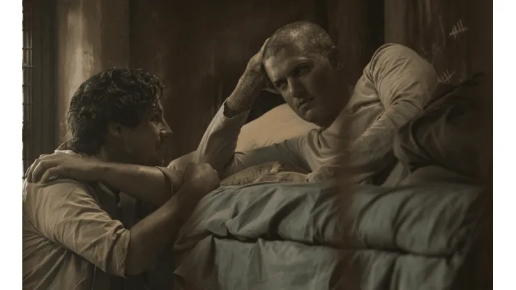 Wentworth Miller (derecha) protagonizó Prison Break (2005-2017)