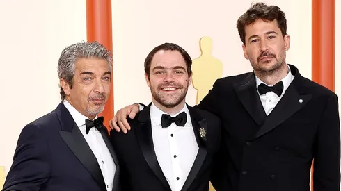 Ricardo Darín, Peter Lanzani y Santiago Mitre