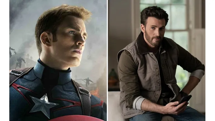 La evolución en cine de Chris Evans desde Capitán América hasta Ghosted.