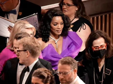 La reacción de Angela Bassett tras perder contra Jamie Lee Curtis