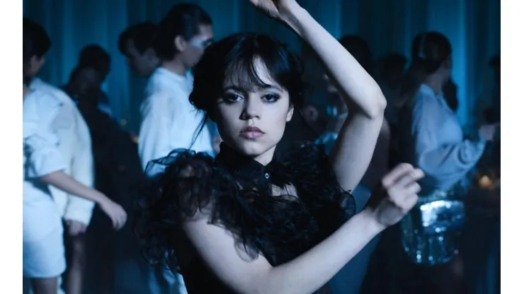 Jenna Ortega de Merlina
