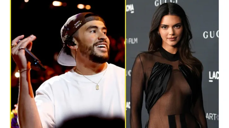 En febrero surgieron rumores de un romance y ahora hay una foto de Kendall y Bad Bunny besándose
