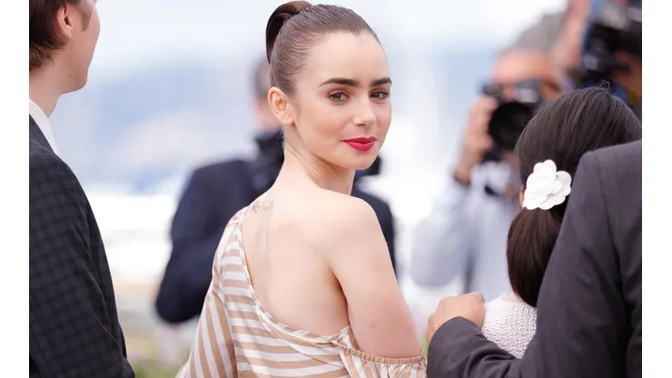 Lily Collins y un imponente cambio físico.