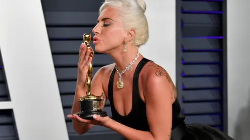 Lady Gaga en los Premios Oscar 2019 por A Star Is Born.