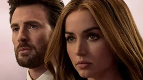 Ana de Armas y Chris Evans