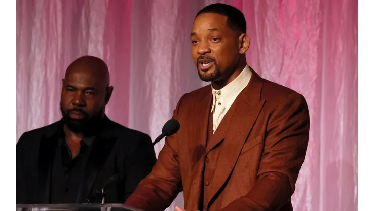 Will Smith nuevamente recibiendo un premio