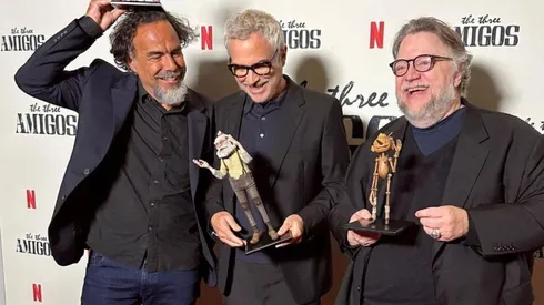 Alejandro González Iñárritu, Alfonso Cuarón y Guillermo del Toro son conocidos como Los Tres Amigos