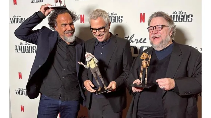 Alejandro González Iñárritu, Alfonso Cuarón y Guillermo del Toro son conocidos como Los Tres Amigos