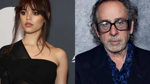 Jenna Ortega y Tim Burton