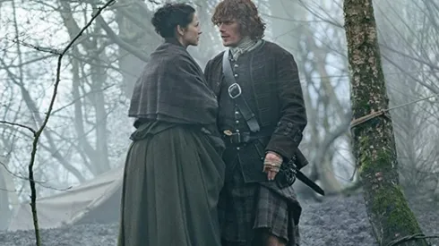 Sam Heughan y Caitriona Balfe