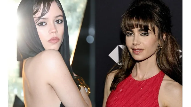 Jenna Ortega y Lily Collins