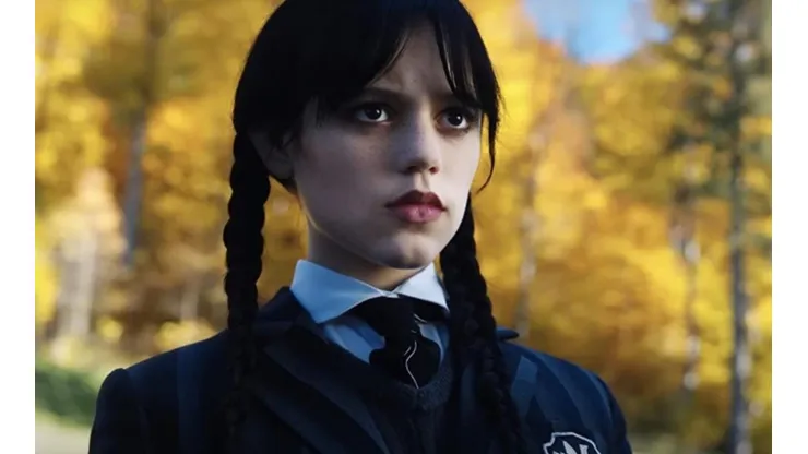 Jenna Ortega como Merlina