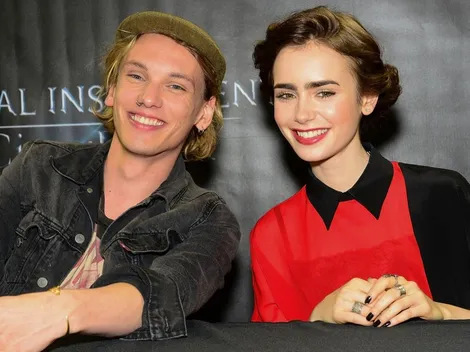 Así fue la relación amorosa de Lily Collins y Jamie Campbell Bower