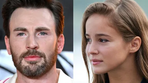 Chris Evans y Alba Baptista