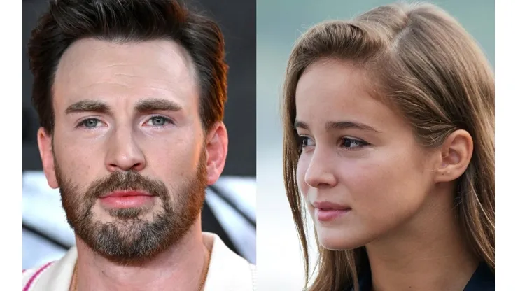 Chris Evans y Alba Baptista