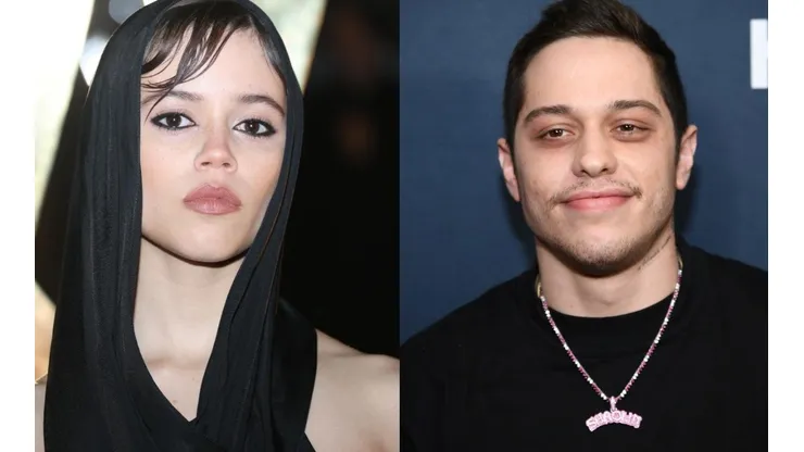 Jenna Ortega y Pete Davidson