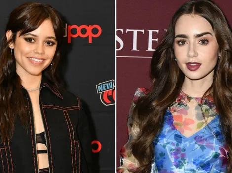 ¿Jenna Ortega y Lily Collins trabajaron juntas en una misma película?