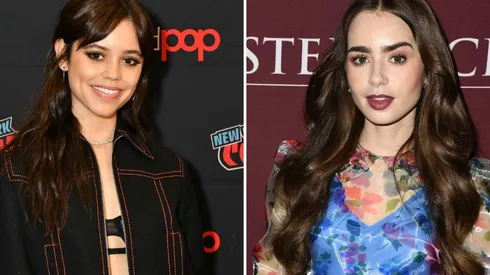 Jenna Ortega y Lily Collins, las grandes estrellas de Netflix.