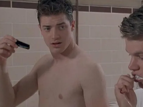 Brendan Fraser y Matt Damon estuvieron completamente desnudos en esta escena