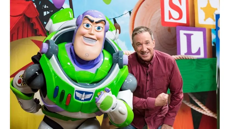 Tim Allen y Buzz Lightyear