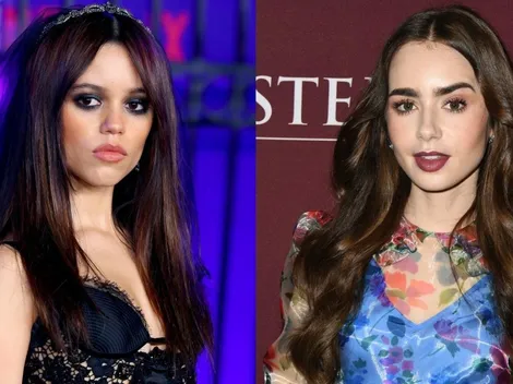 Las populares Lily Collins y Jenna Ortega: ¿se siguen en redes?
