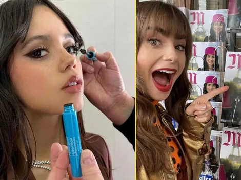 ¿Jenna Ortega y Lily Collins trabajaron juntas?