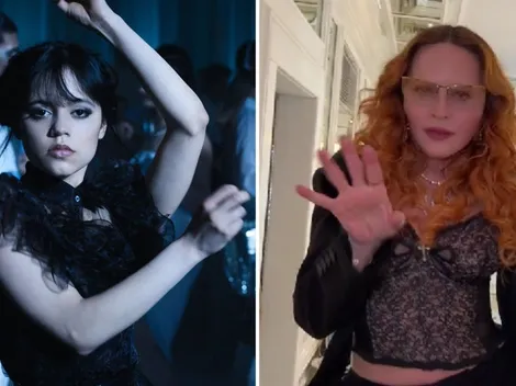 Madonna imita el baile viral de Jenna Ortega en Merlina (VIDEO)
