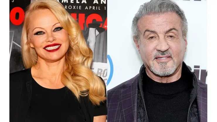 Pamela Anderson y Sylvester Stallone