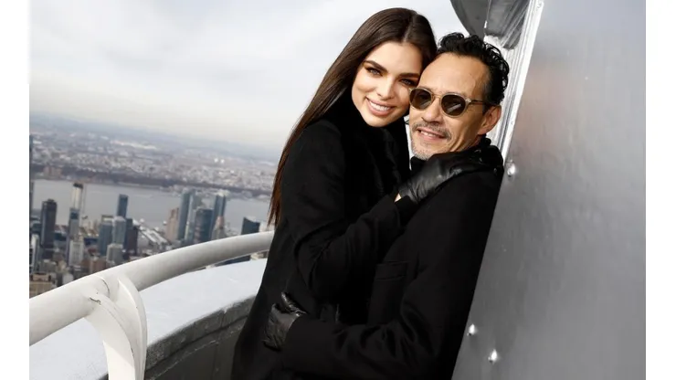 Marc Anthony y Nadia Ferreira