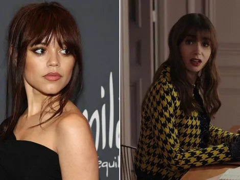 ¿Jenna Ortega se copió de Lily Collins?