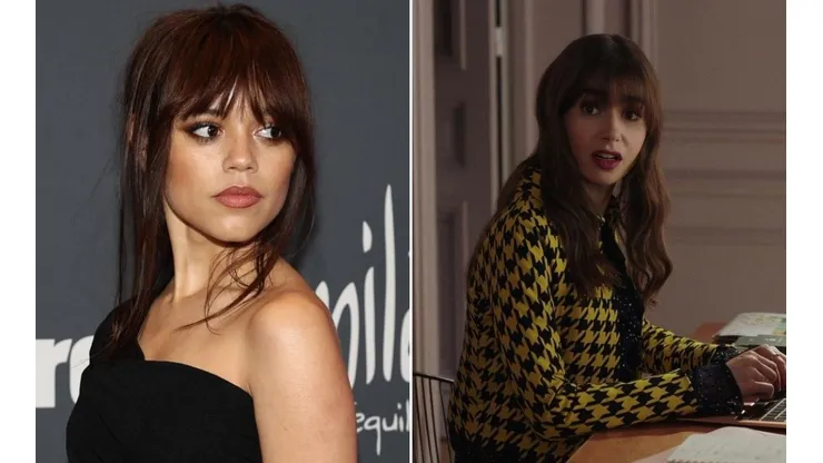 Jenna Ortega copió a Lily Collins