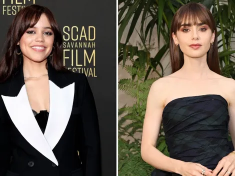 La coincidencia romántica de Jenna Ortega y Lily Collins