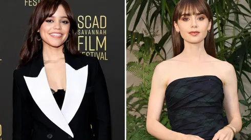 La coincidencia romántica entre Jenna Ortega de Merlina y Lily Collins de Emily in Paris.