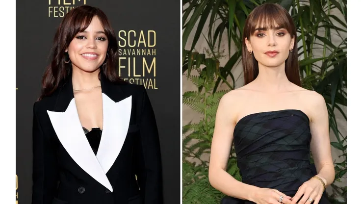 La coincidencia romántica entre Jenna Ortega de Merlina y Lily Collins de Emily in Paris.