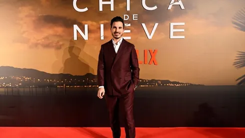 Javier Castillo en la premiere de La Chica de Nieve