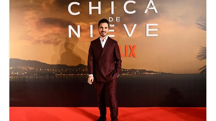 Javier Castillo en la premiere de La Chica de Nieve